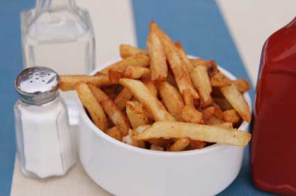 Salt and fries