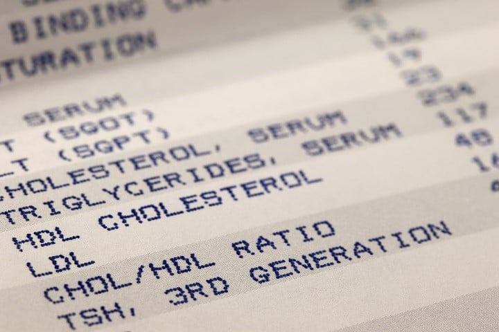 Improve cholesterol and life insurance rate